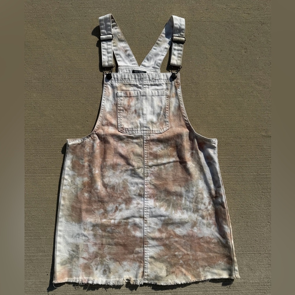 Wild Fable Light Tie-Dye Overalls Womens Medium
